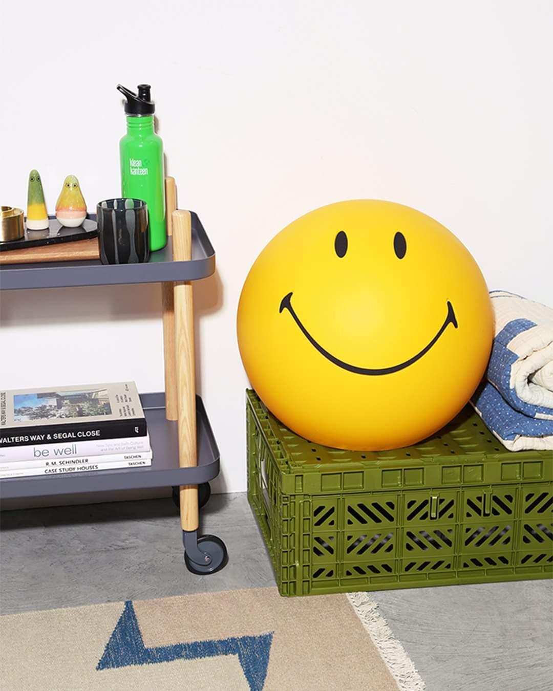 Rymt finurlig bordlampe i plast
