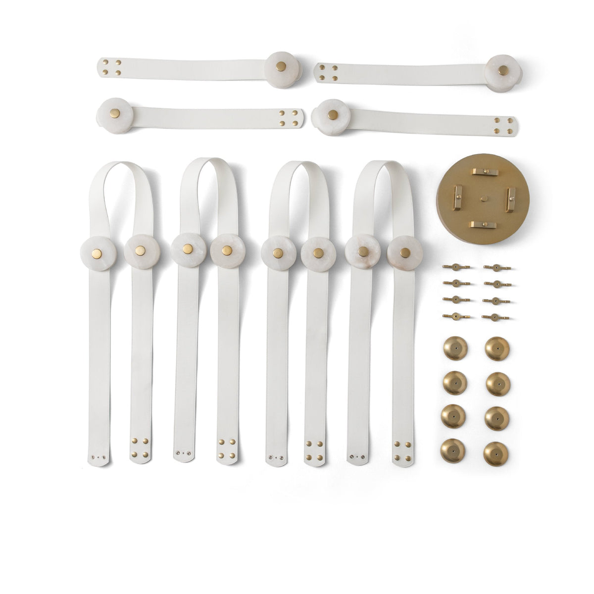 Candelabro em alabastro Nivuella