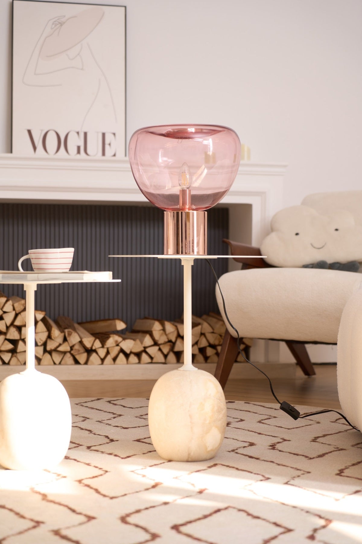 Candeeiro de mesa moderno Jade