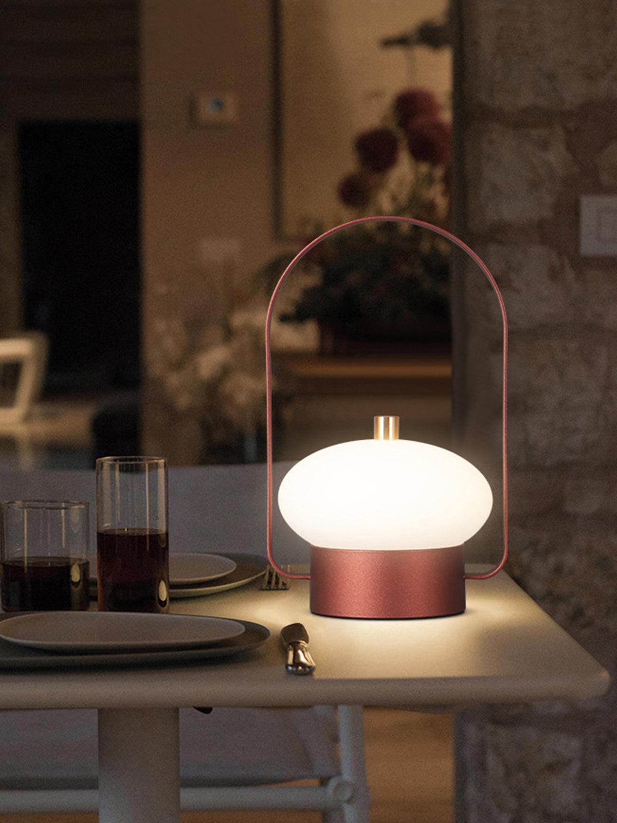 Candeeiro de mesa moderno de meados do século Talten