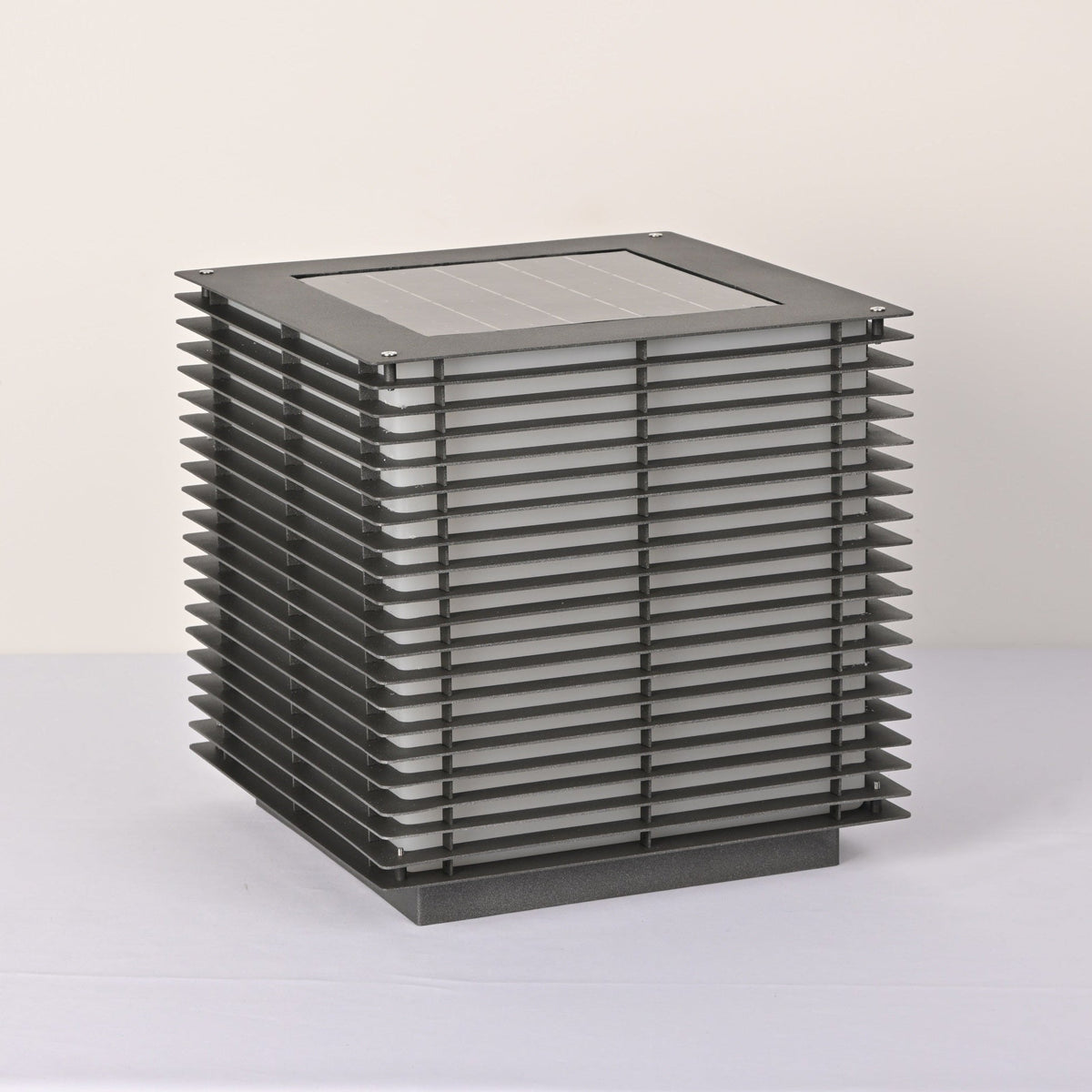 Candeeiro solar de exterior com grelha Eryon