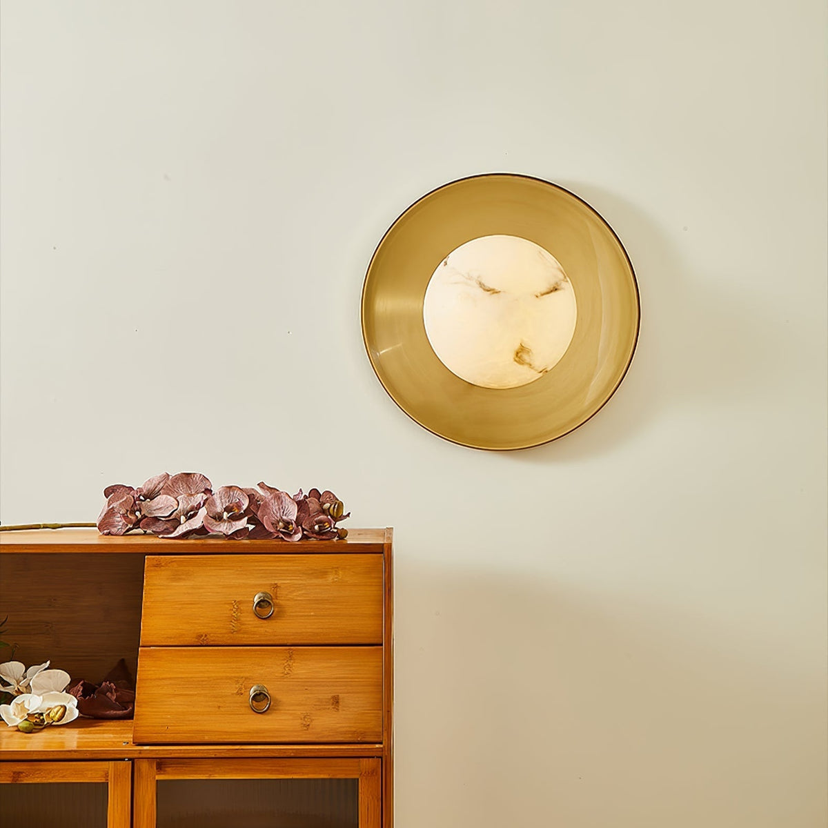 Evareth modern minimalistisk molnformad glasvägglampa