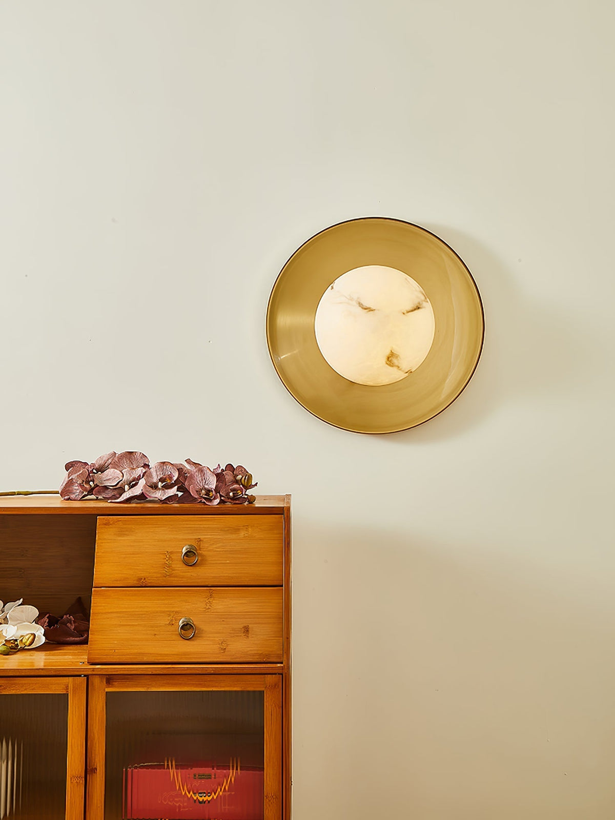 Evareth modern minimalistisk molnformad glasvägglampa