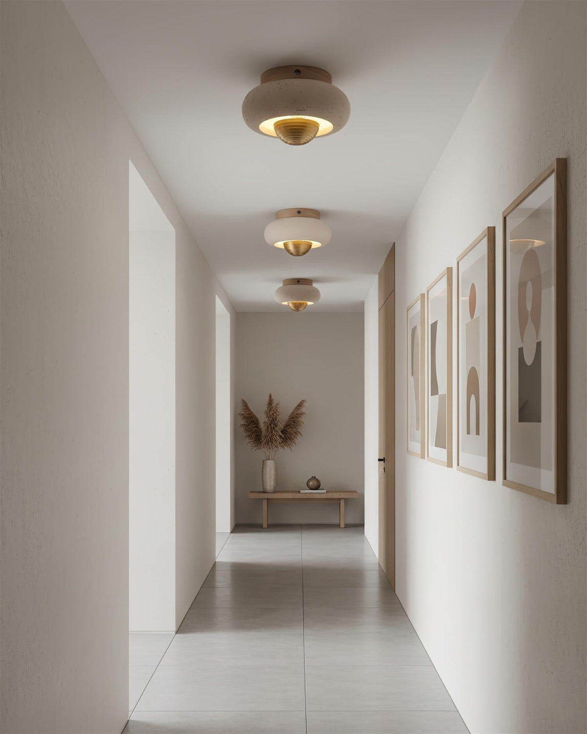 Calelaine Flush Mount Ceiling Lamp