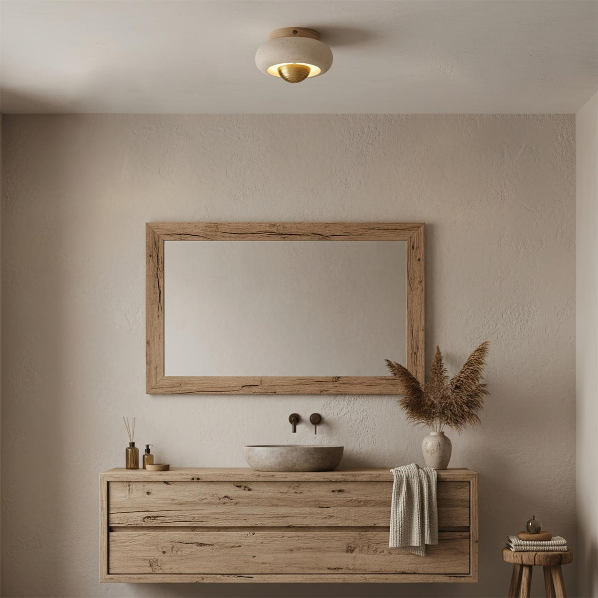 Calelaine Flush Mount Ceiling Lamp