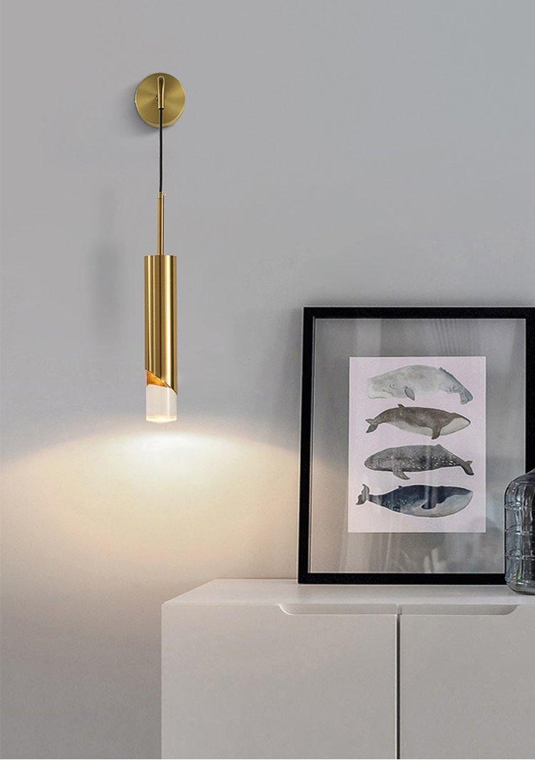 Brenol moderne minimalistiske væglampe