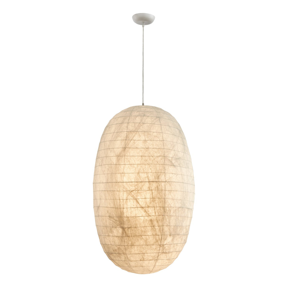 Cove retro-pendellampe i silke
