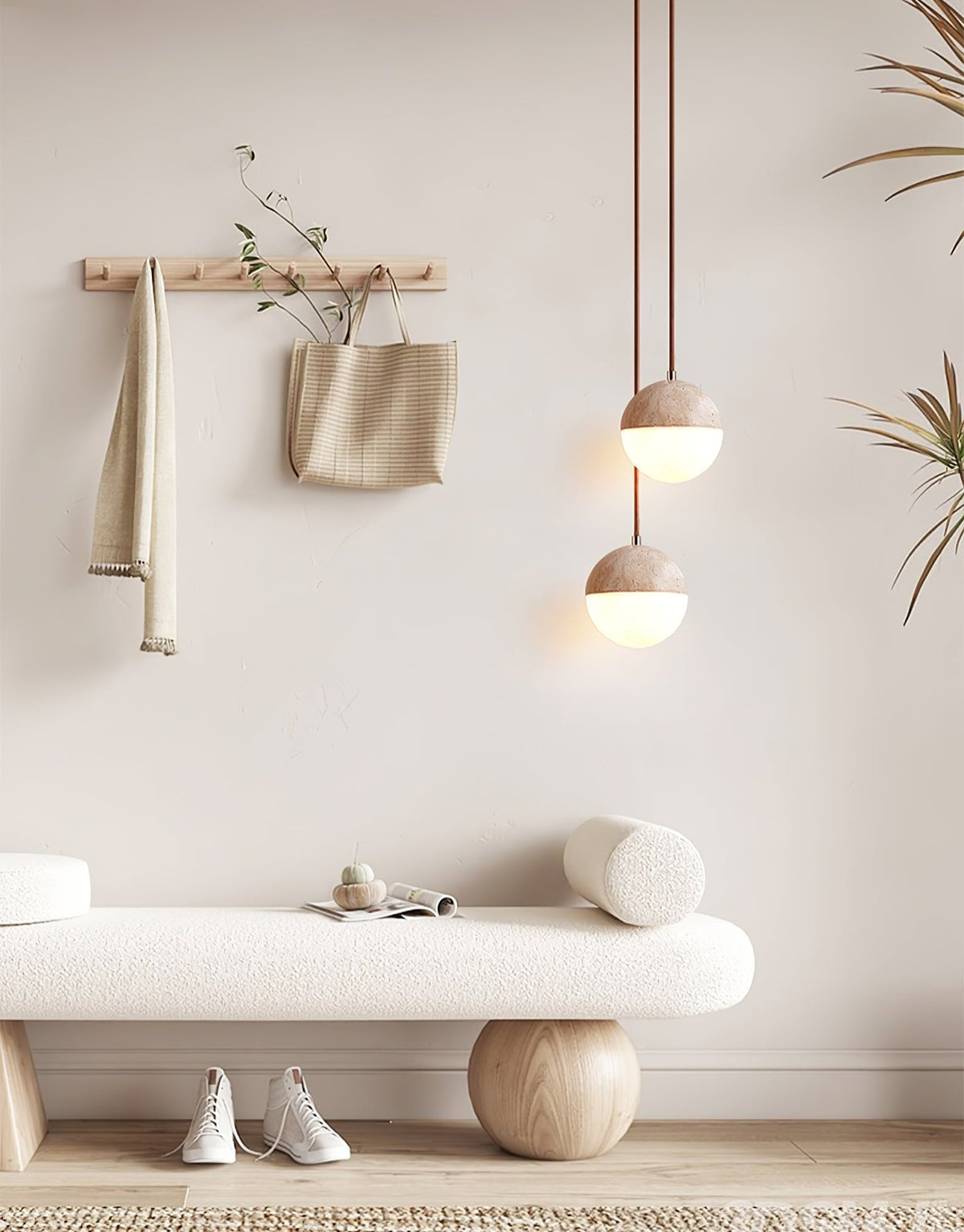 Vendrick Travertine -riippuvalaisin