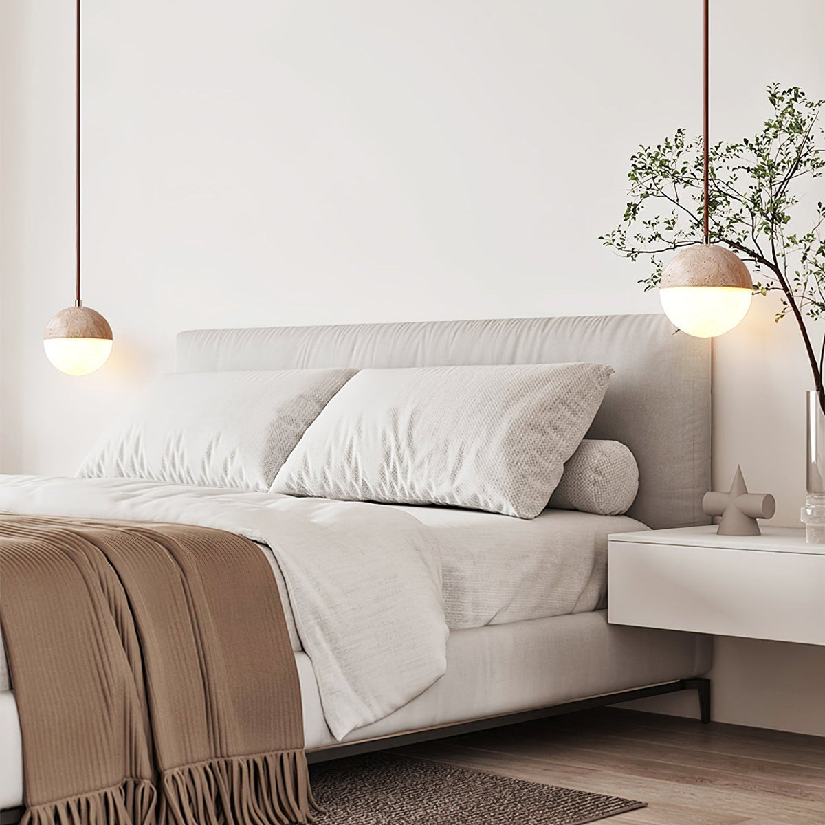 Vendrick Travertine -riippuvalaisin