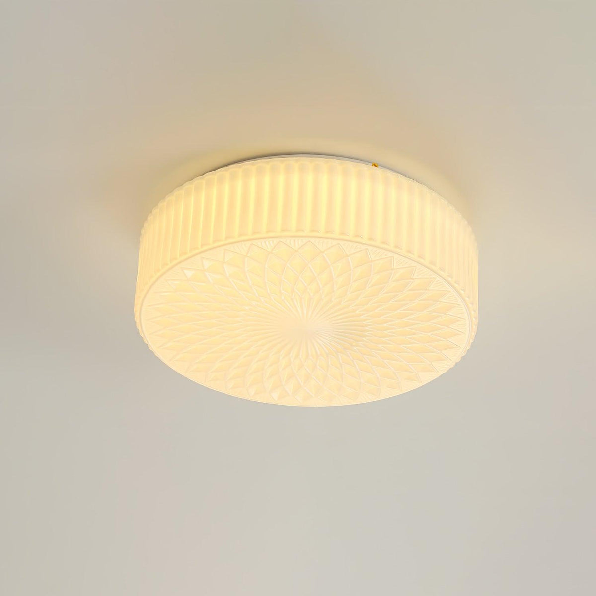 Ale loftslampe i nordisk kunstglas