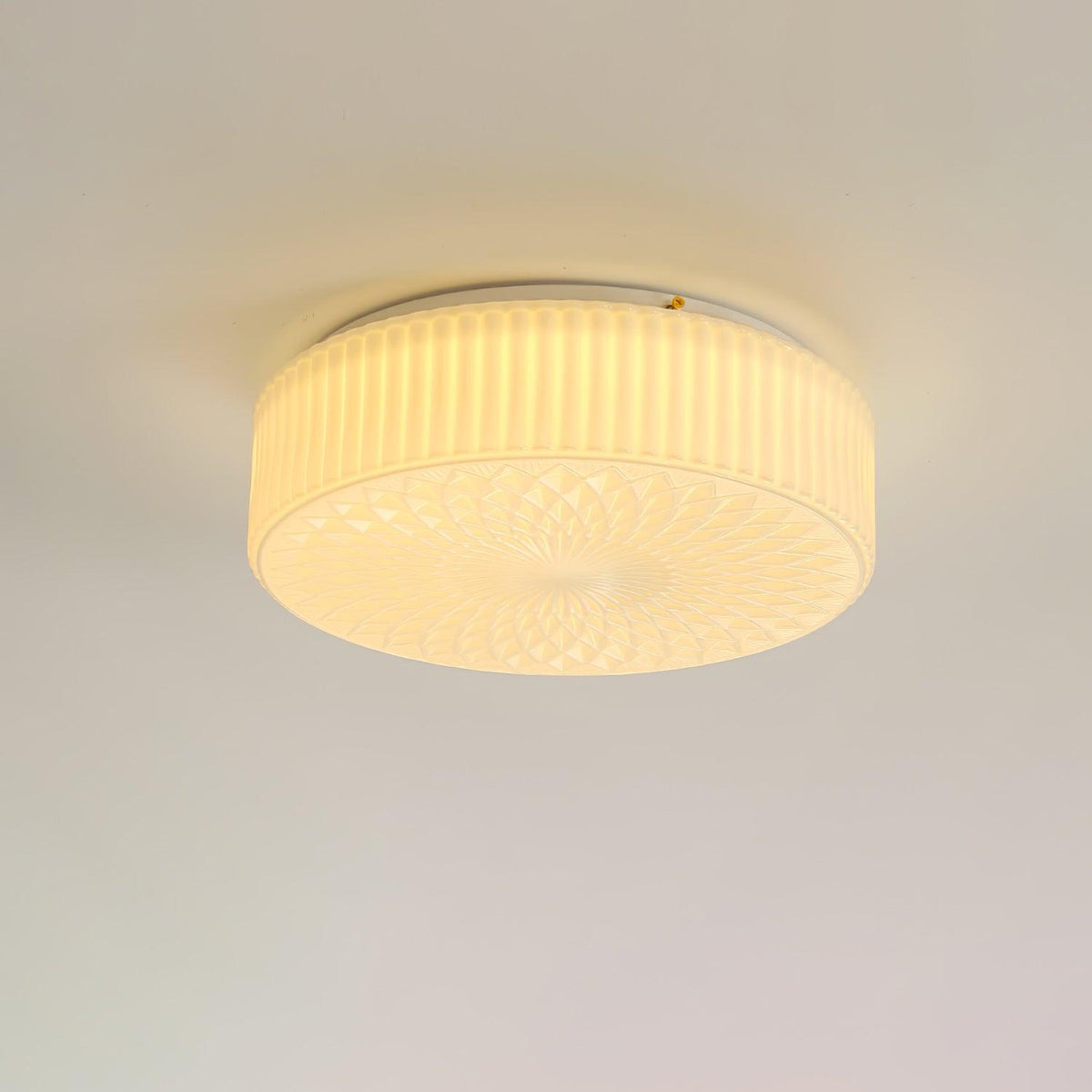 Ale loftslampe i nordisk kunstglas
