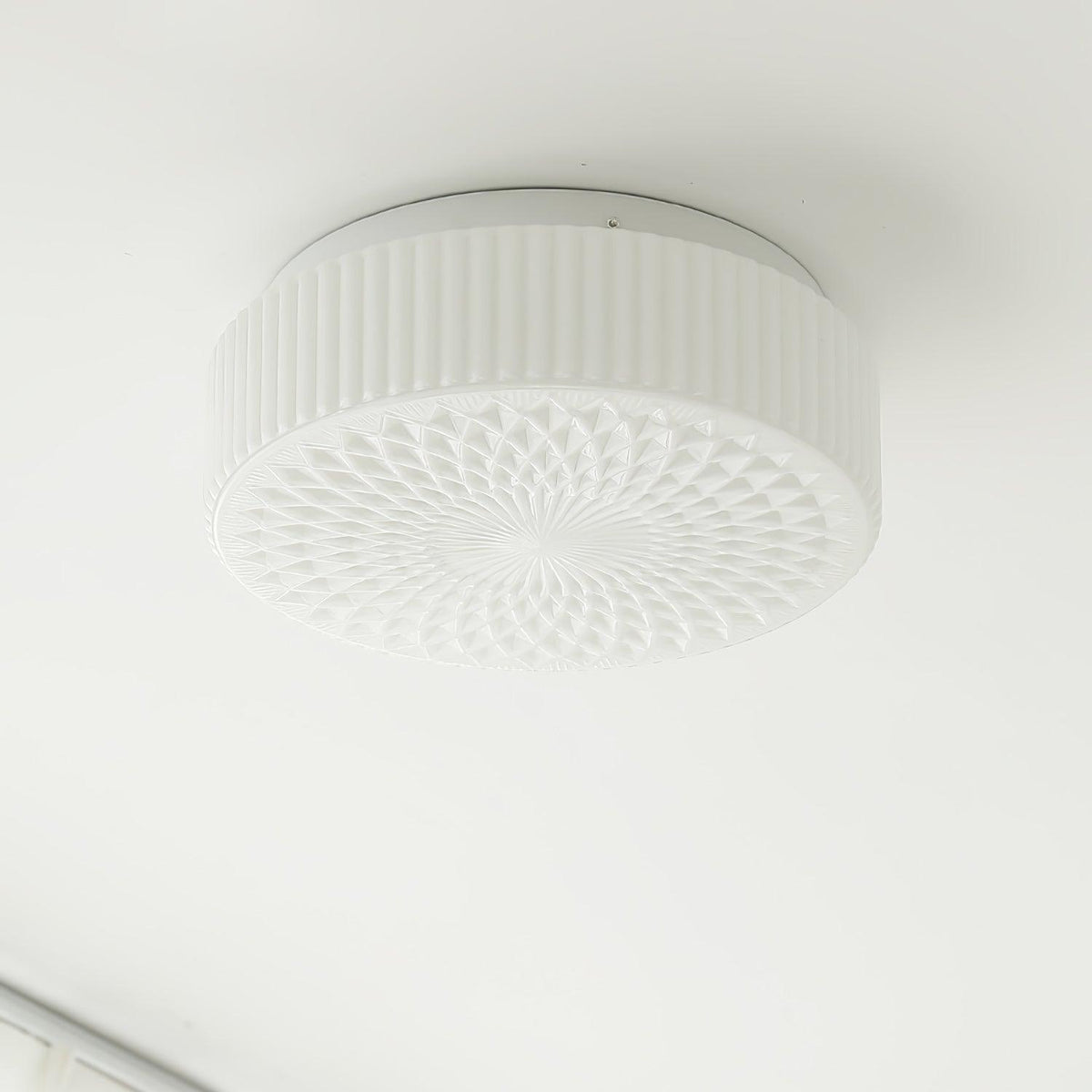Ale loftslampe i nordisk kunstglas