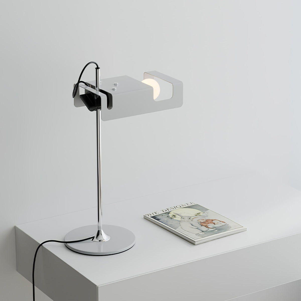 Candeeiro de mesa futurista Lumousin