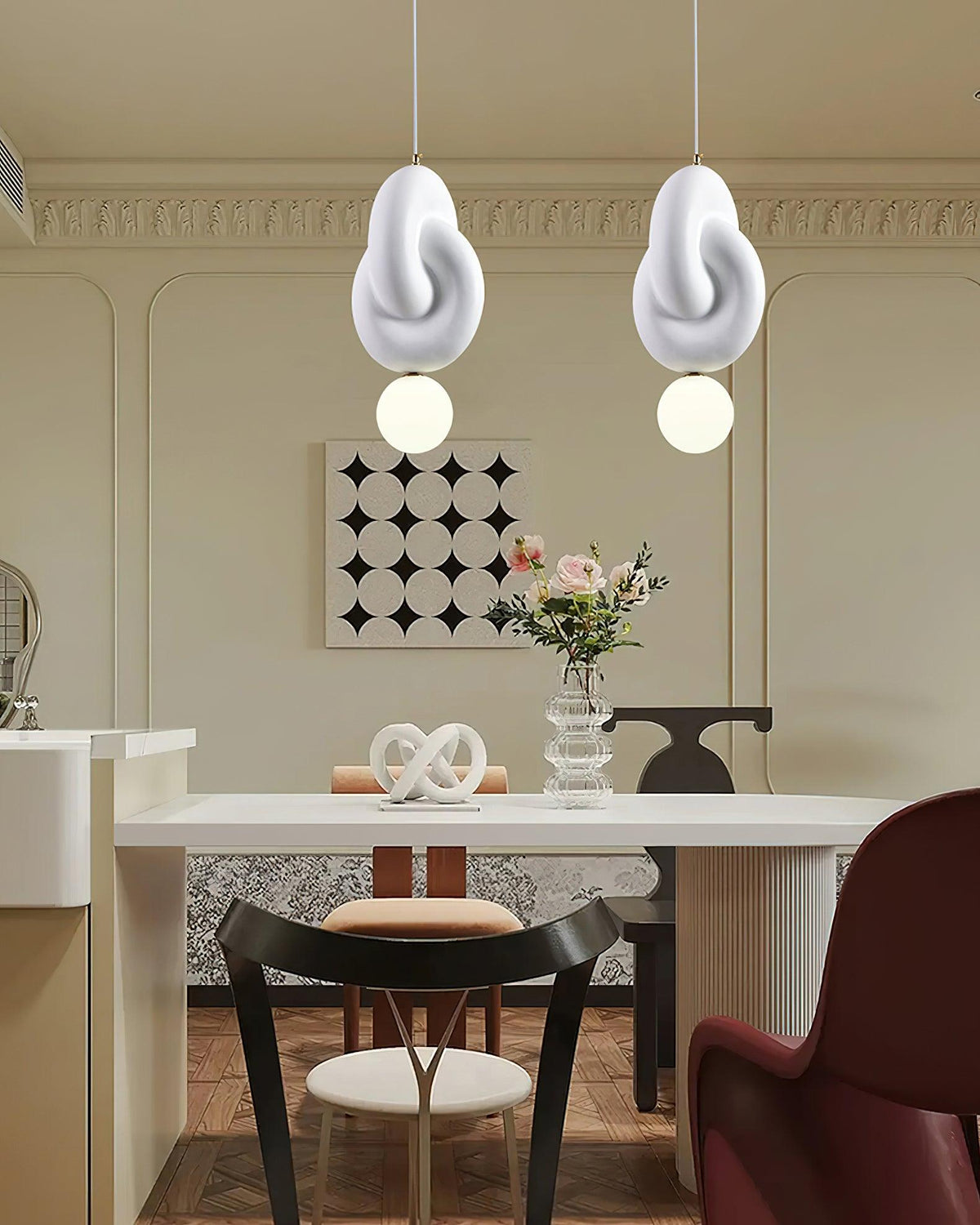 Tyev individuel kreativ resinlampe