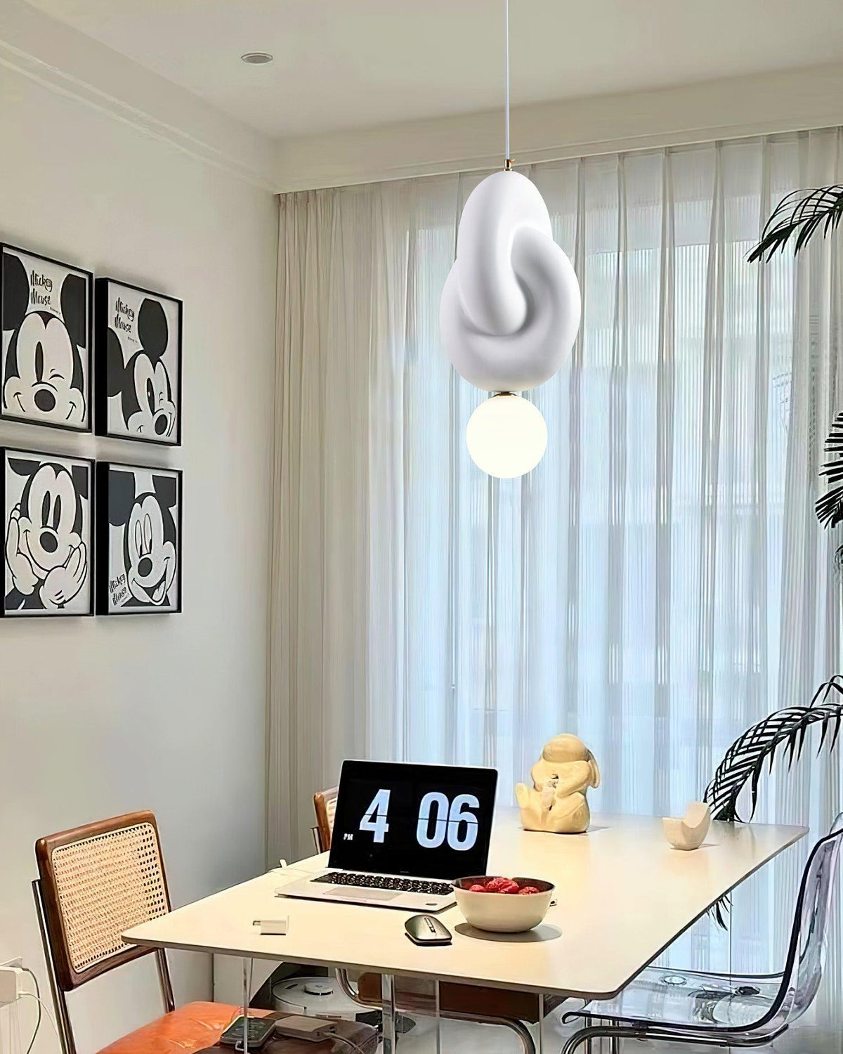 Tyev individuel kreativ resinlampe