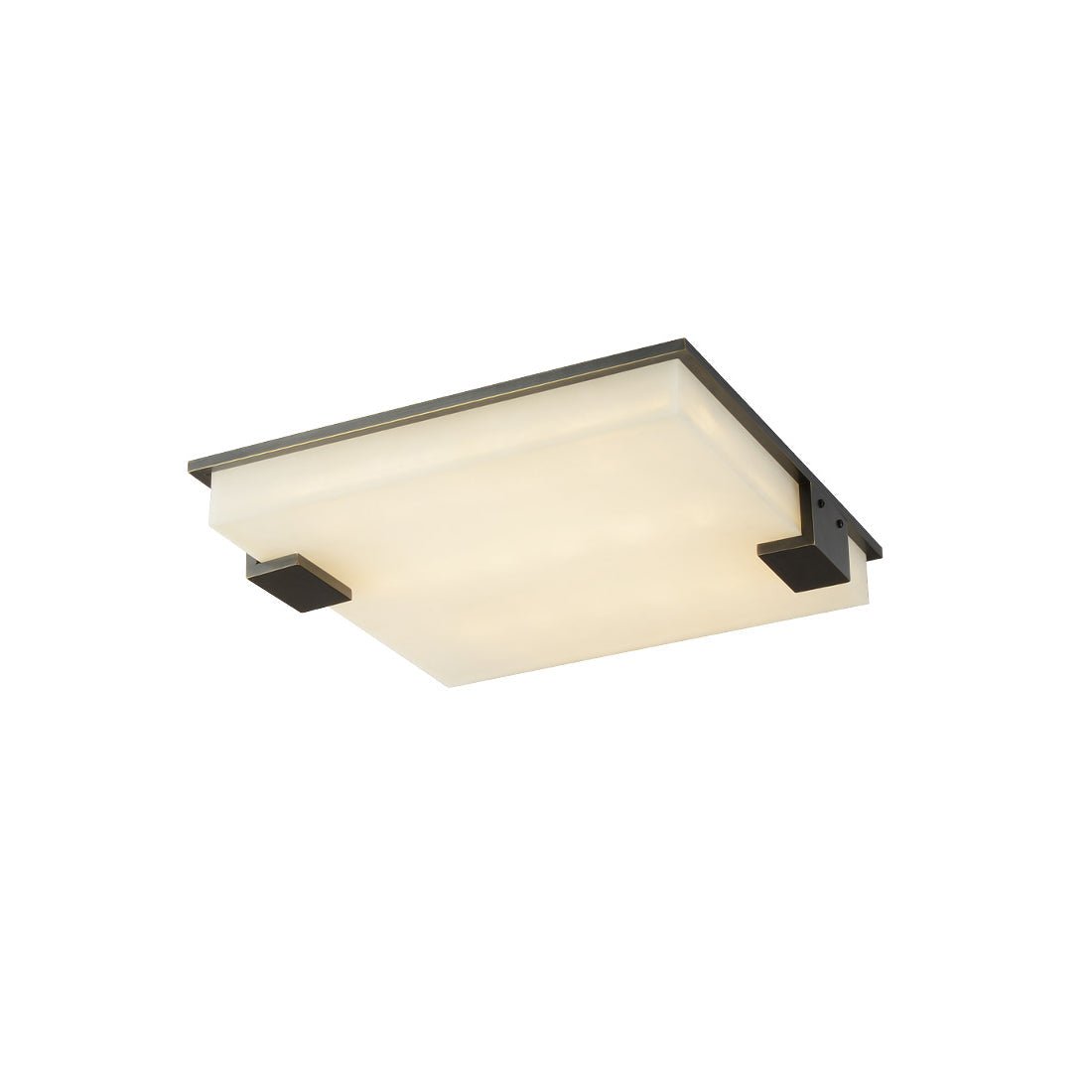 Candeeiro de teto Kevenq minimalista em alabastro