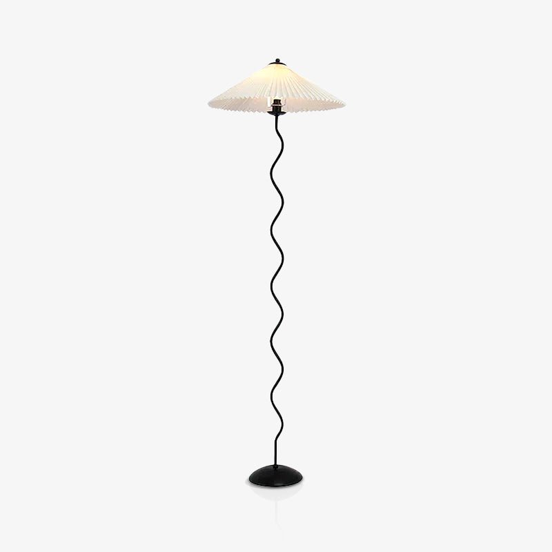 Lioraven minimalistisk gulvlampe i stof