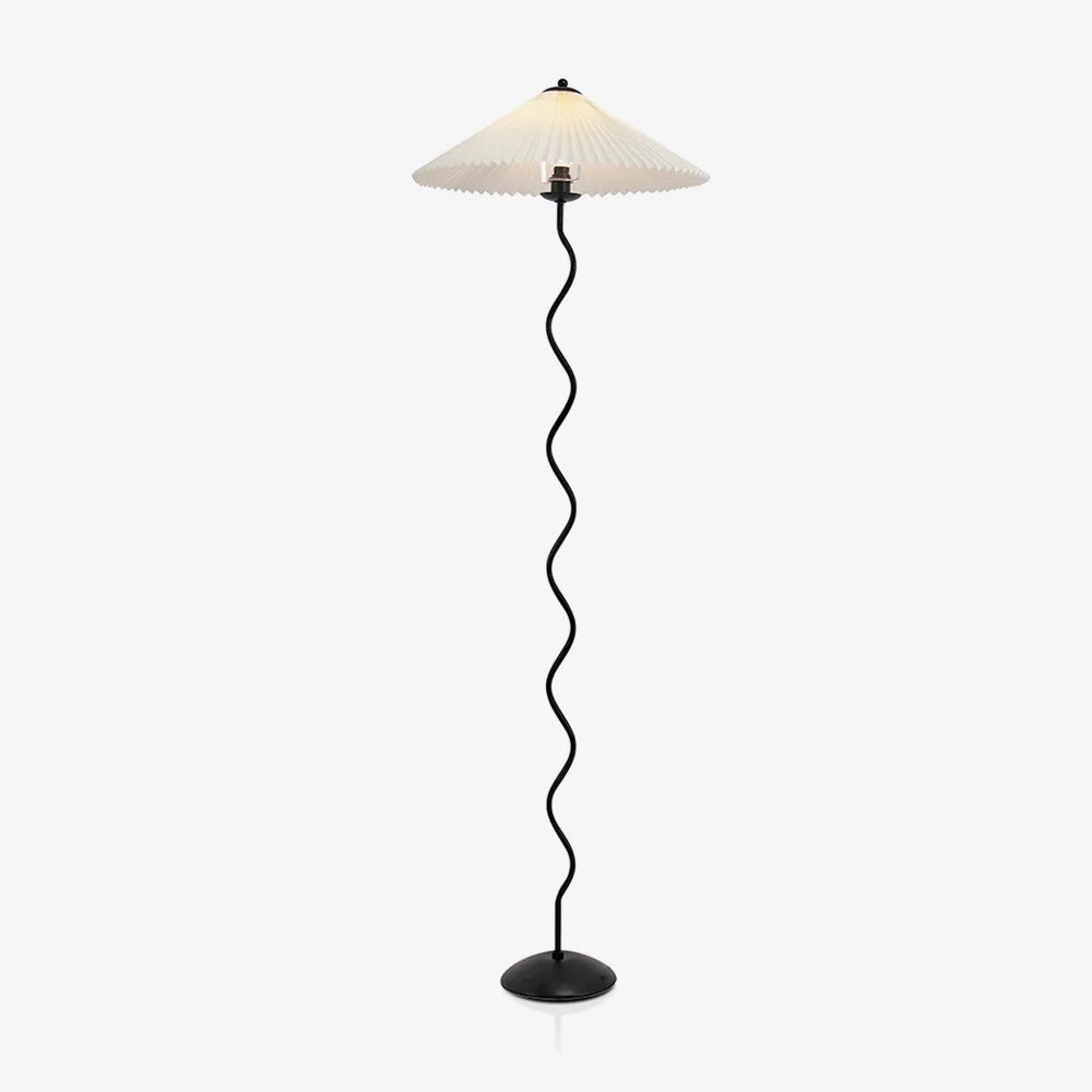 Lioraven minimalistisk gulvlampe i stof