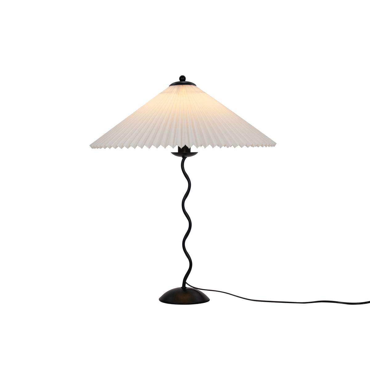 Candeeiro de mesa de tecido Vioro