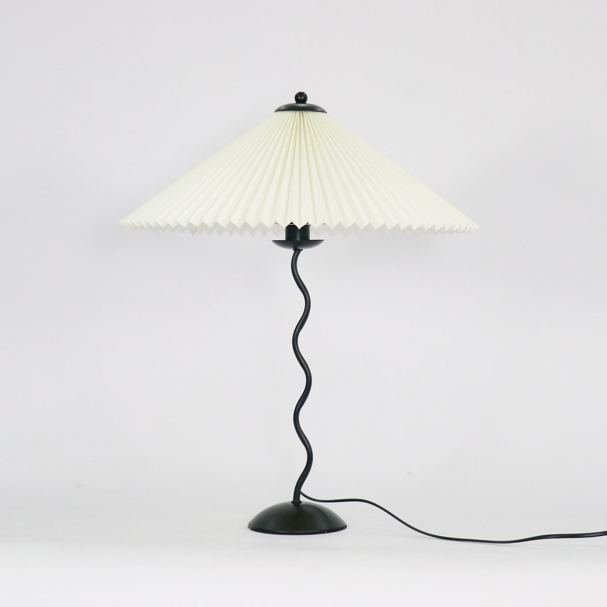 Candeeiro de mesa de tecido Vioro