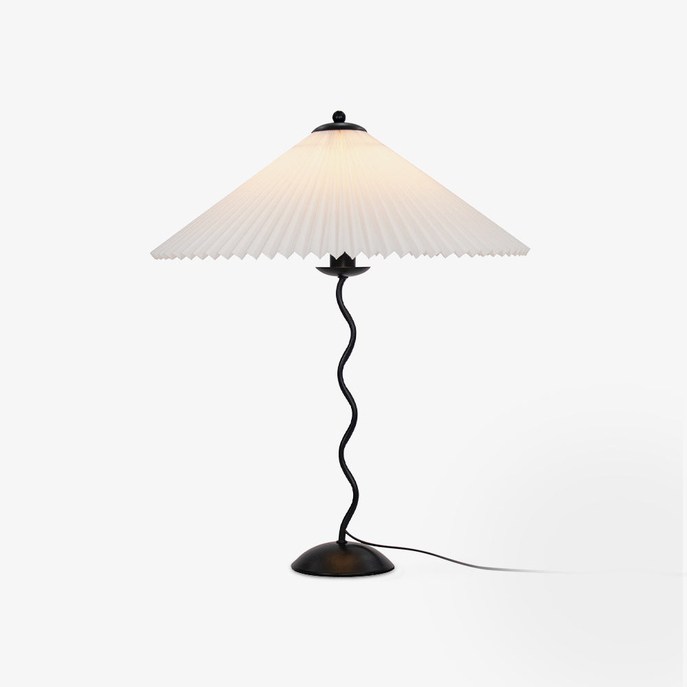 Candeeiro de mesa de tecido Vioro