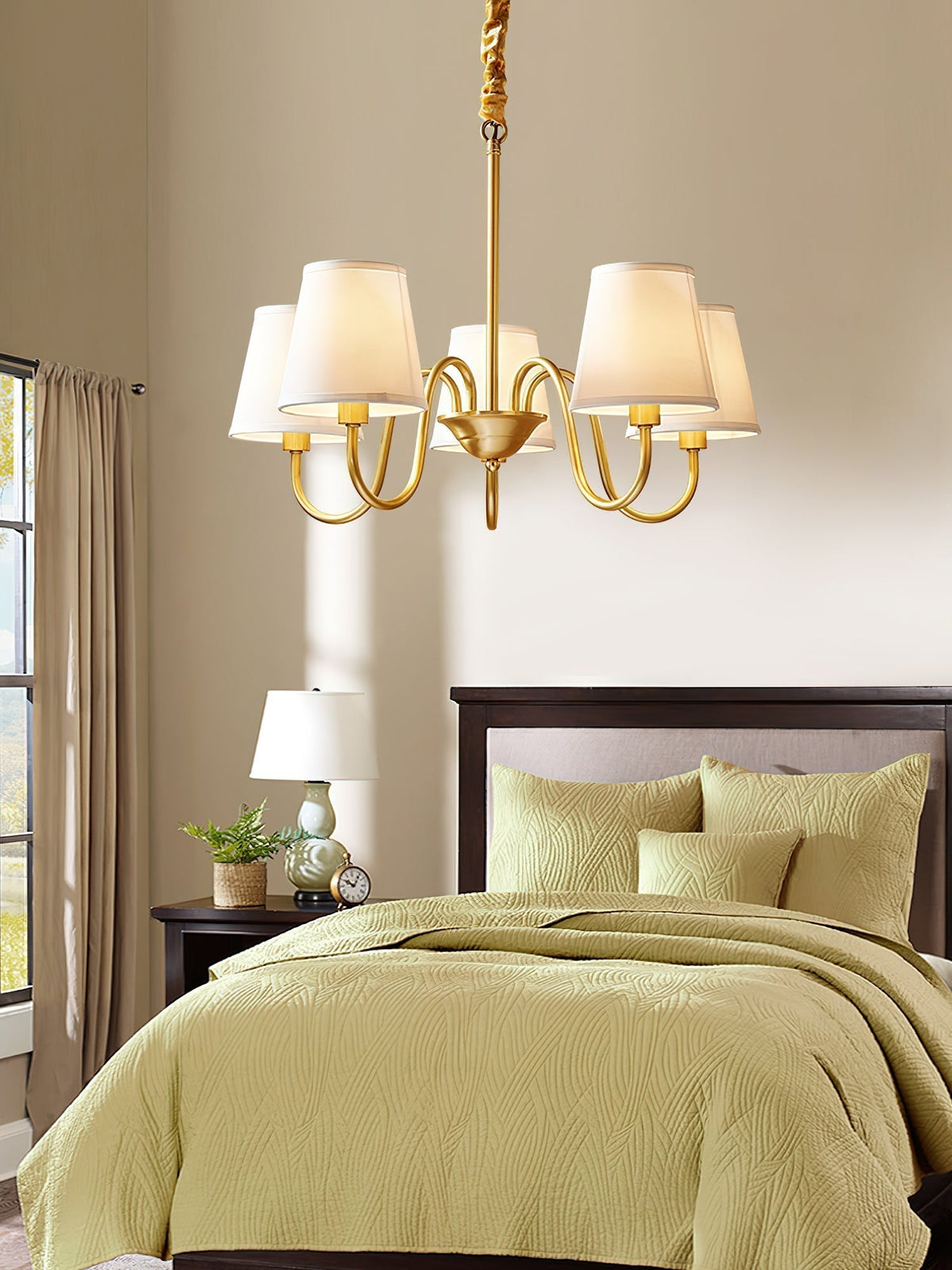 Candelabro tradicional de tecido Stacey Dalen