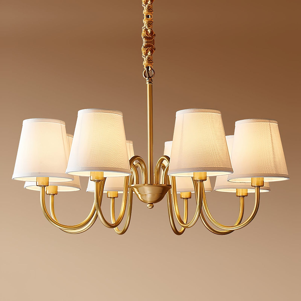 Candelabro tradicional de tecido Stacey Dalen