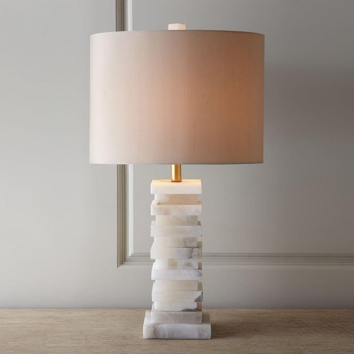 Covynen alabasterbordslampa