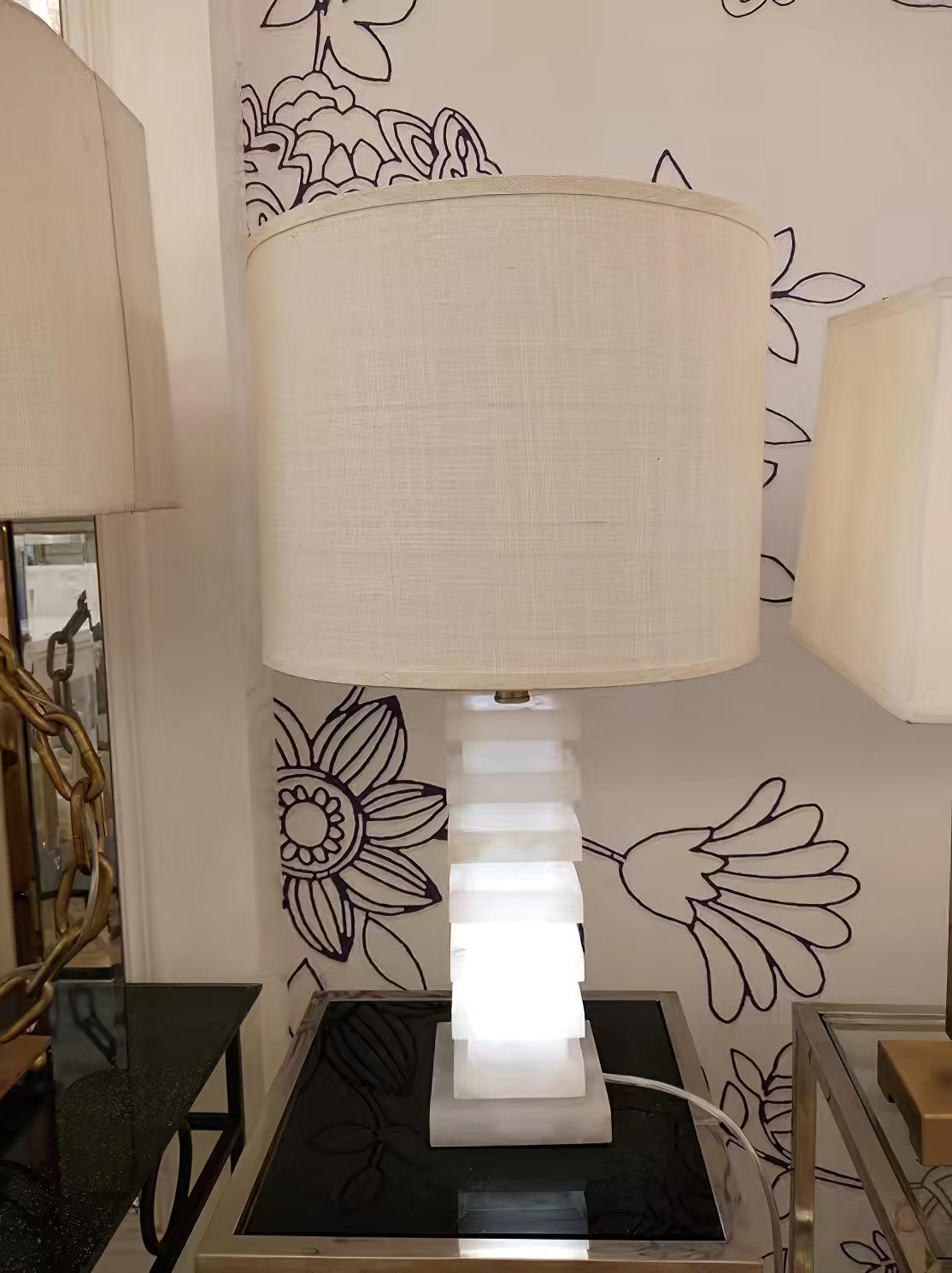 Covynen alabasterbordslampa
