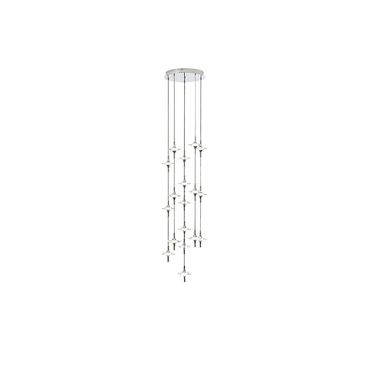 Candelabro de escadaria Varcienne Starfall