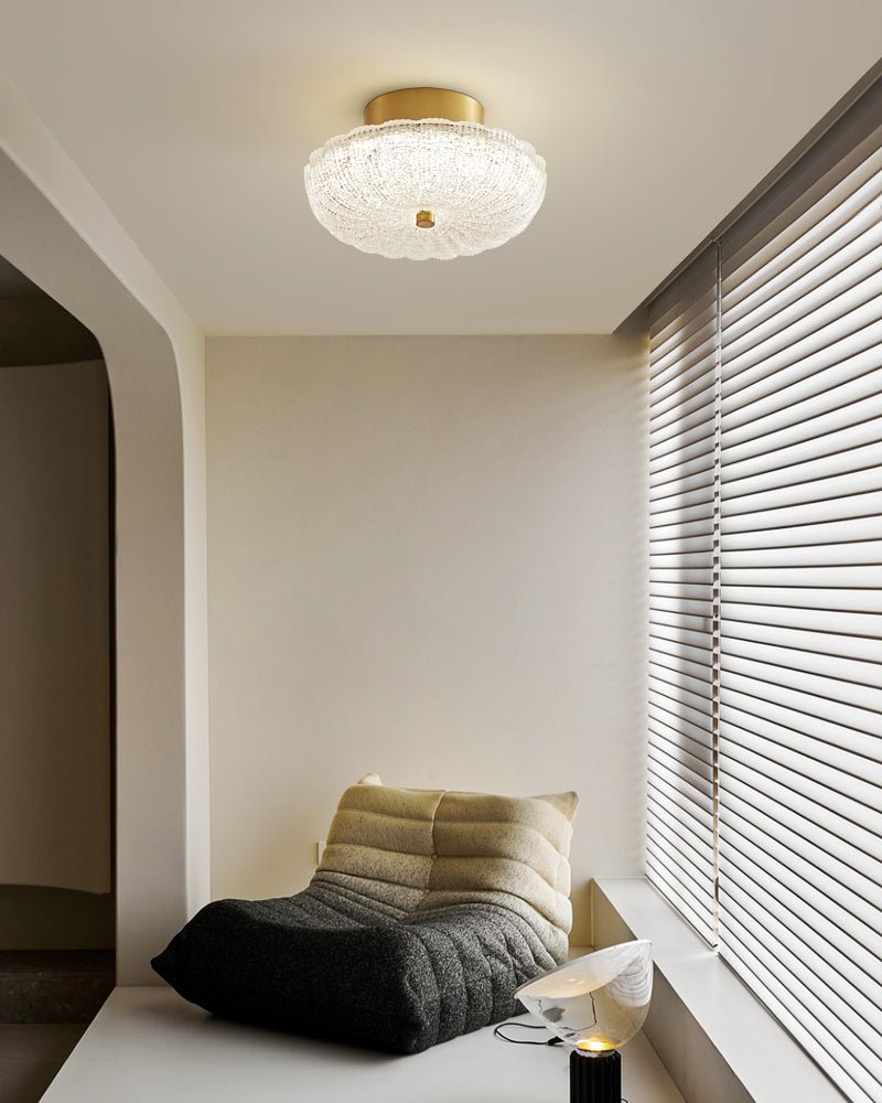 Evraeel moderne minimalistisk stjernesprængt glasloftslampe