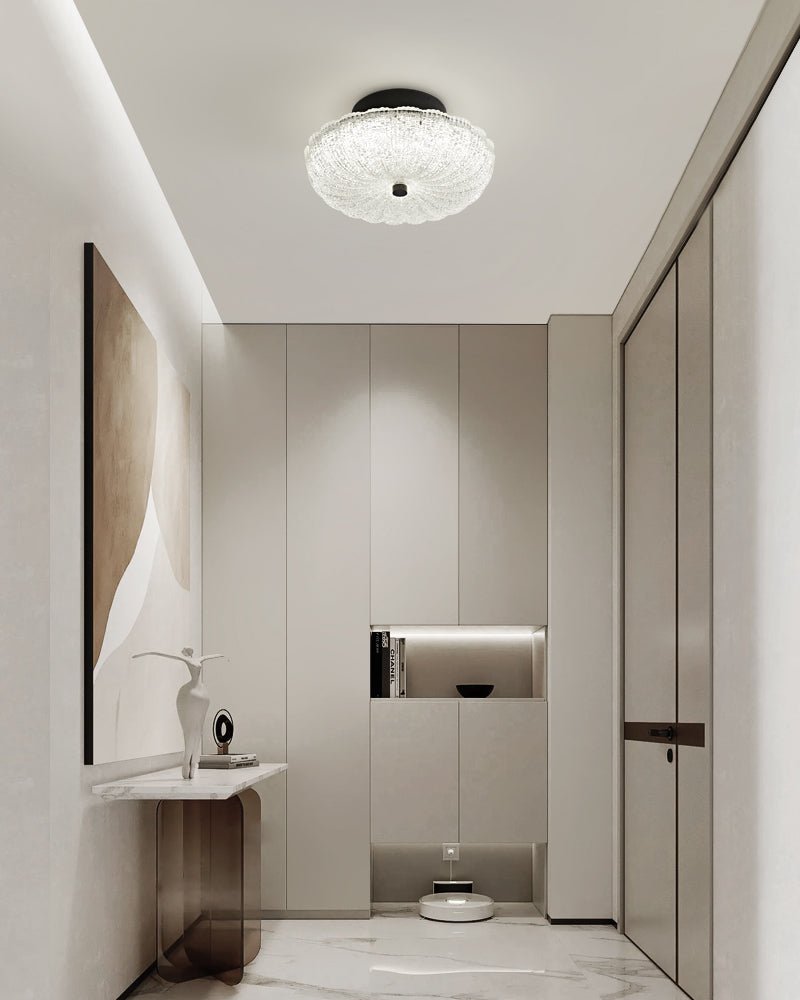 Evraeel moderne minimalistisk stjernesprængt glasloftslampe
