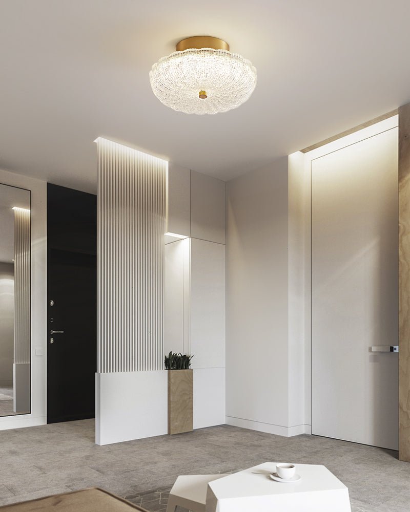 Evraeel moderne minimalistisk stjernesprængt glasloftslampe