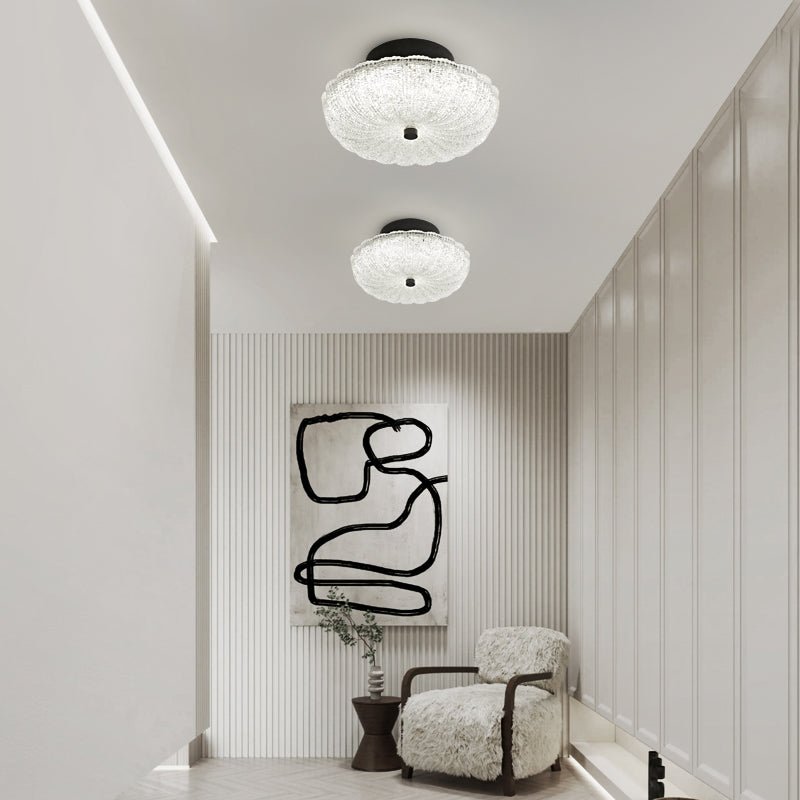 Evraeel moderne minimalistisk stjernesprængt glasloftslampe