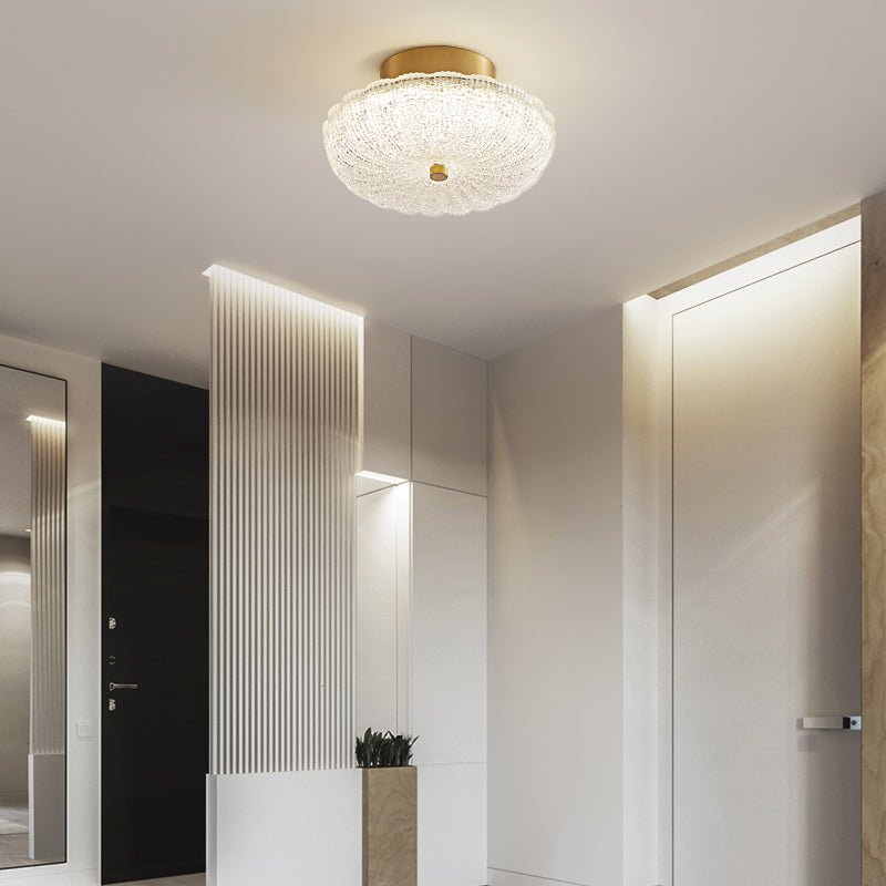 Evraeel moderne minimalistisk stjernesprængt glasloftslampe