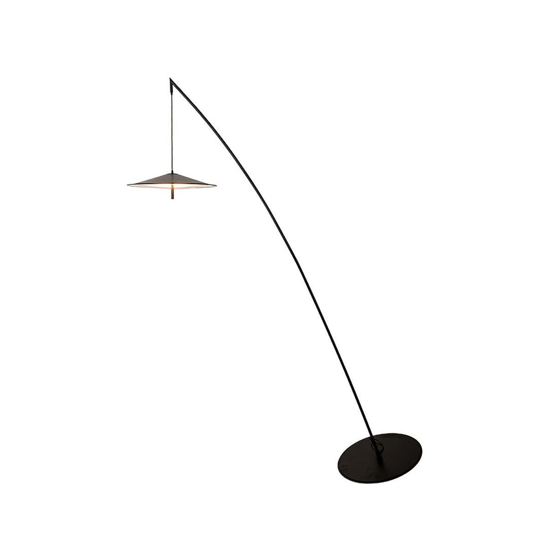 Arcana minimalistisk golvlampa i svart