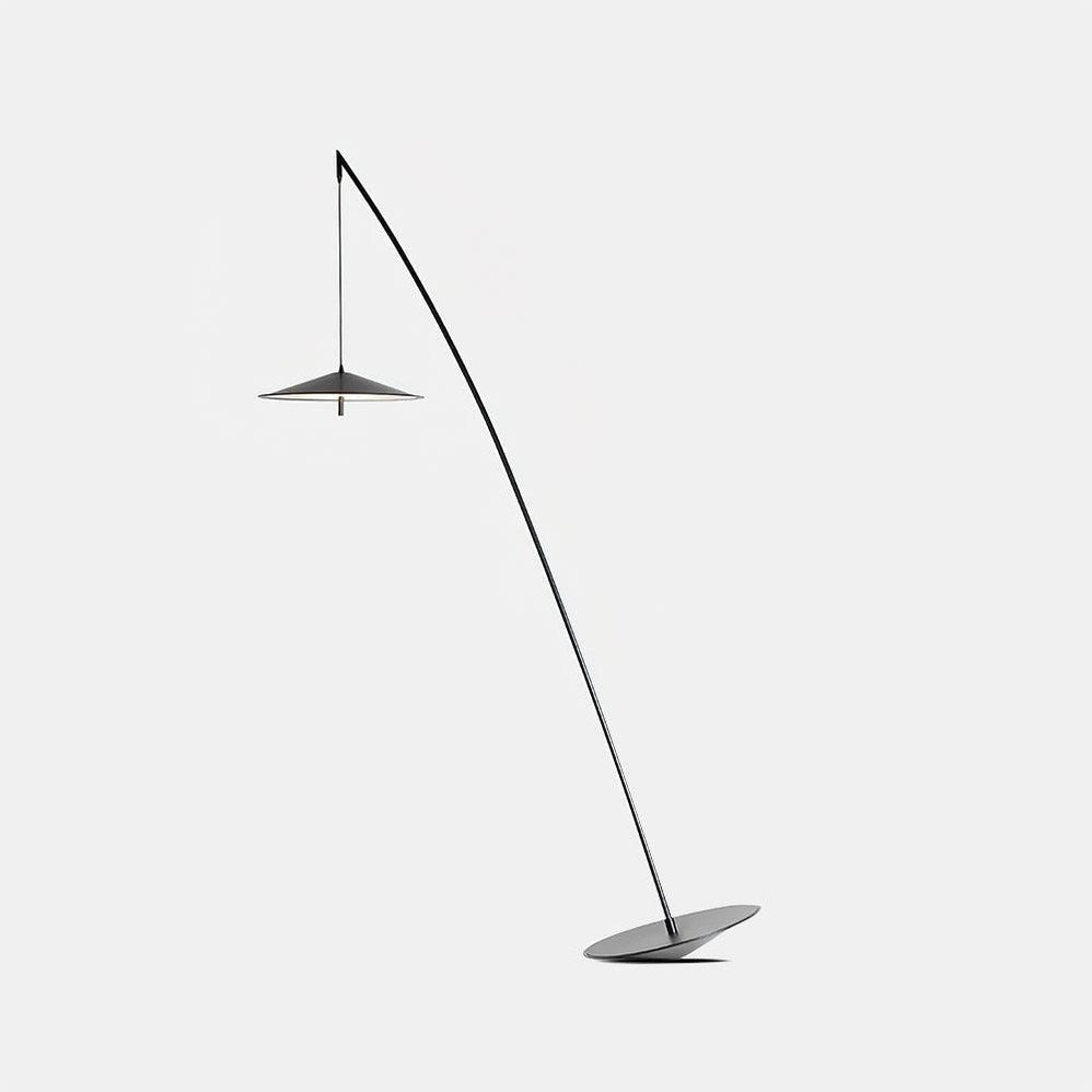 Arcana minimalistisk golvlampa i svart
