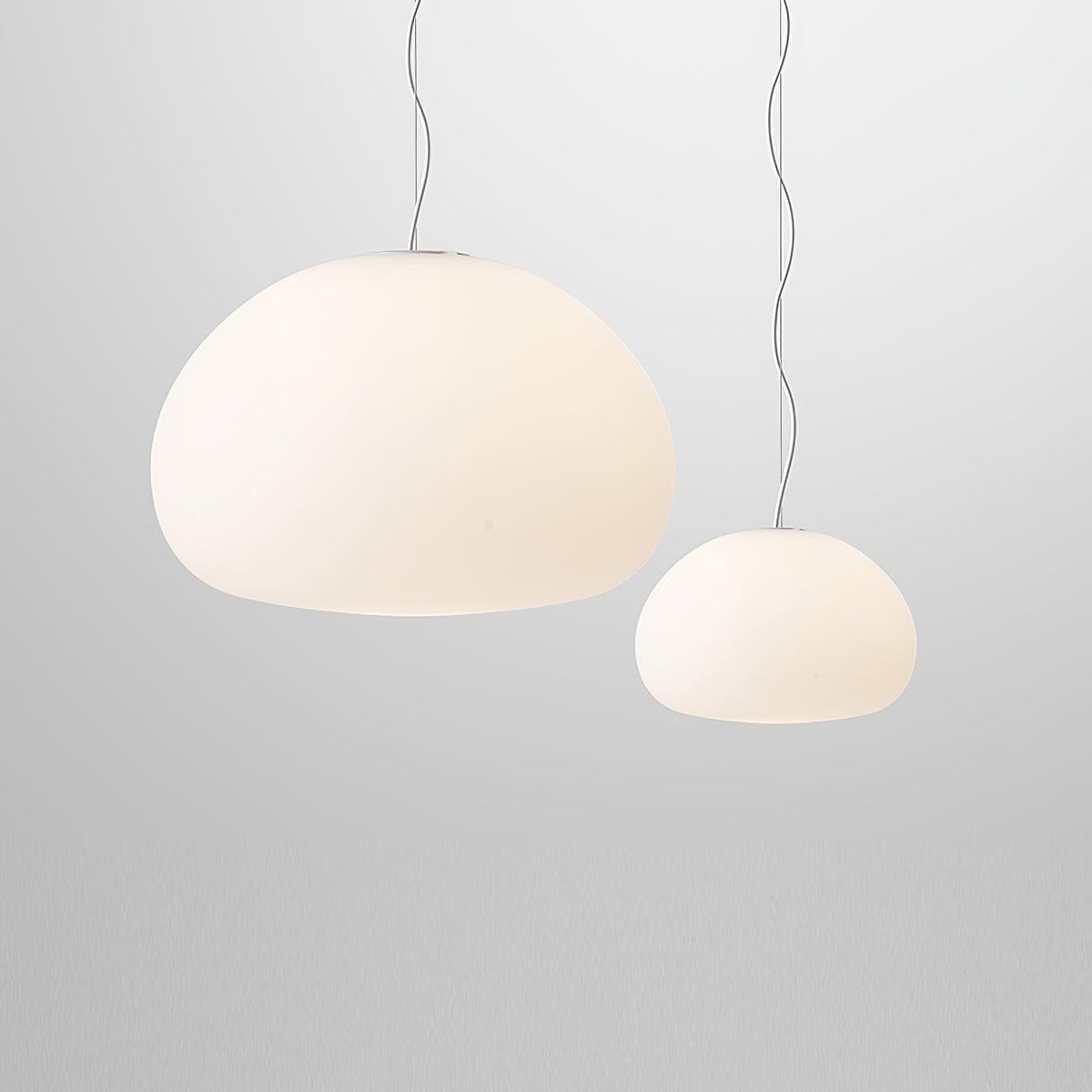 Zerina mysig pendellampa i glas