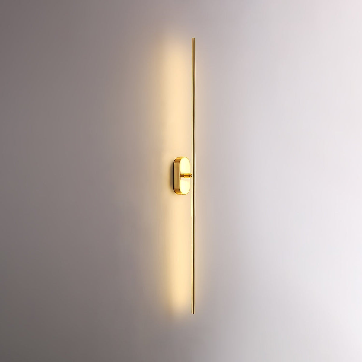 Vrysl minimalistisk væglampe med stik og stavdesign