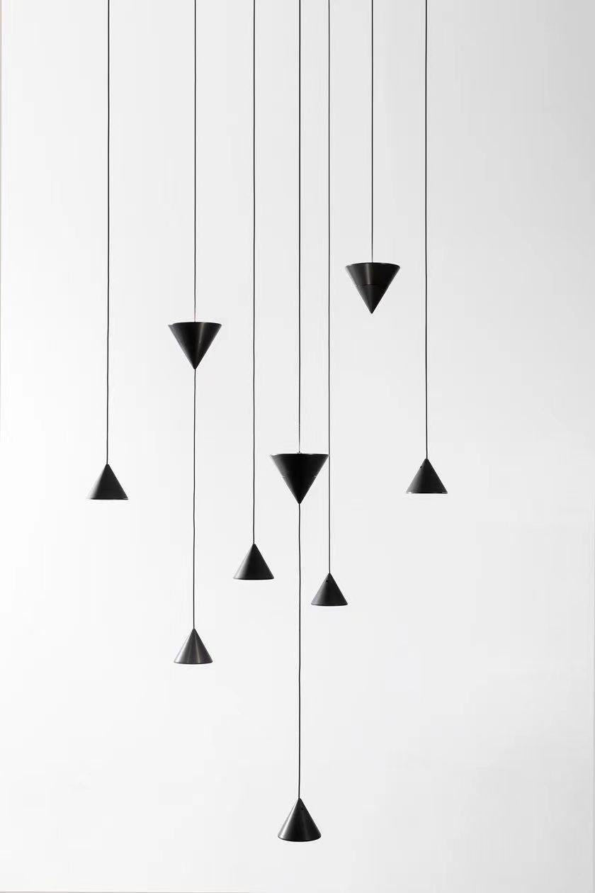 Candeeiro suspenso minimalista em acrílico Hosian