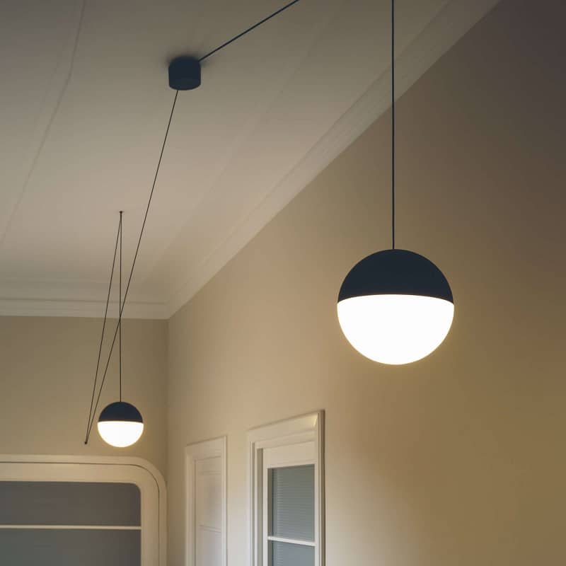 Fio minimalistisk pendellampa i plast