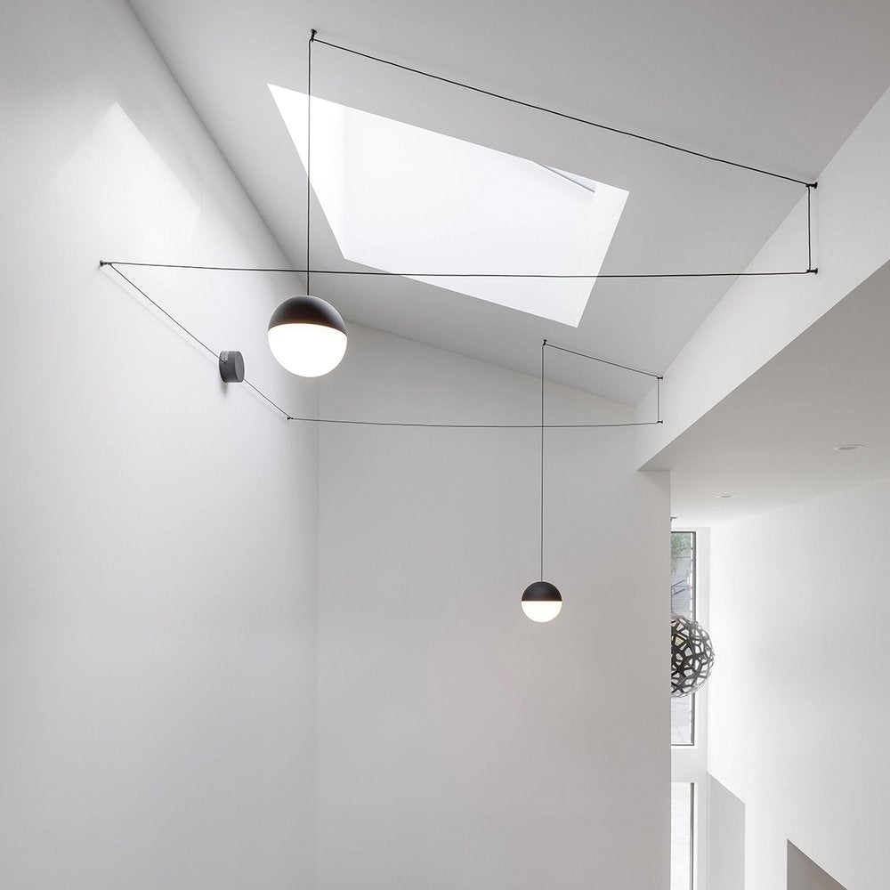 Fio minimalistisk pendellampa i plast