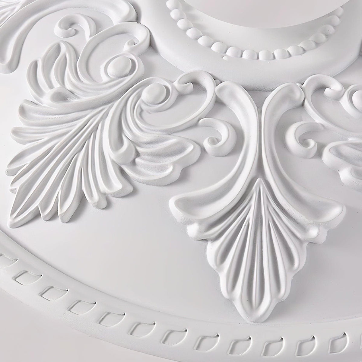 Taklampa Takkåpa i harts Glaskupa Klassisk Ornamental