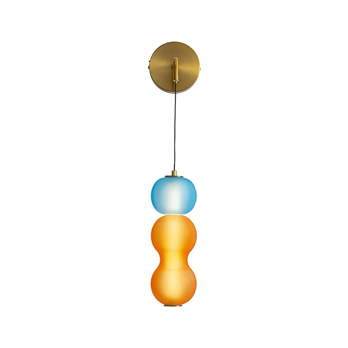 Eurtalia moderne minimalistisk væglampe i glas