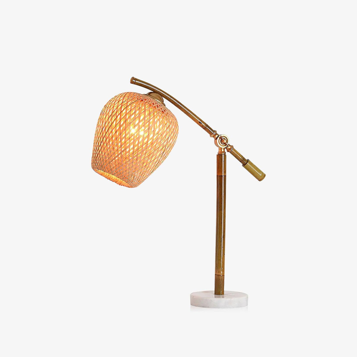 Zanell zeninspirerad bordslampa i bambu