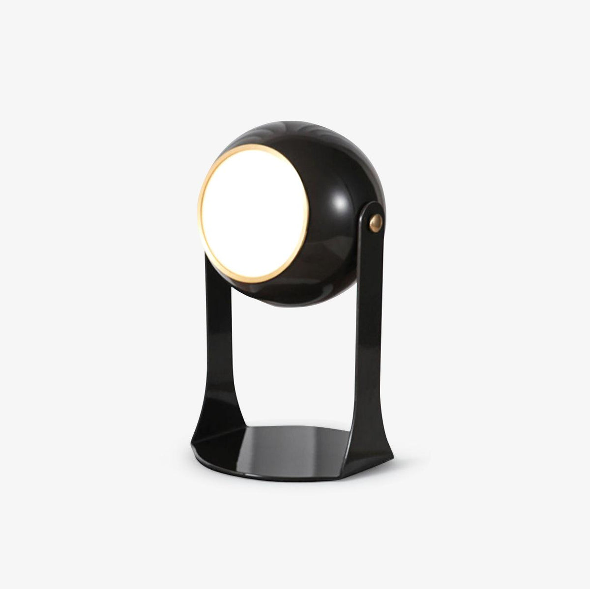Ulsken minimalistisk bordlampe i akryl