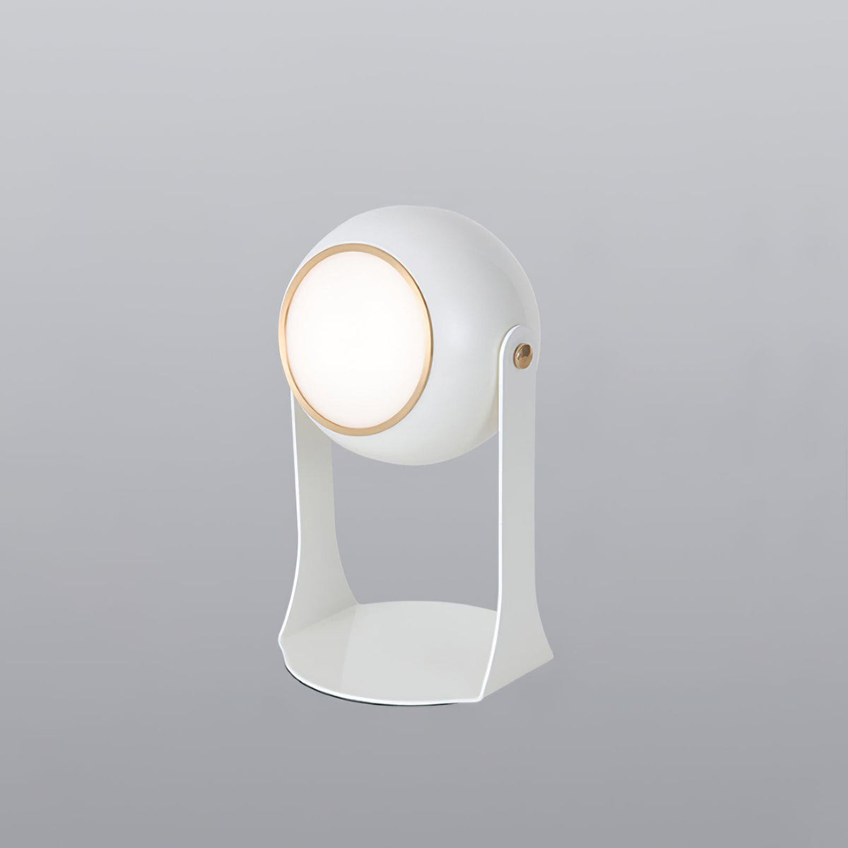 Ulsken minimalistisk bordlampe i akryl