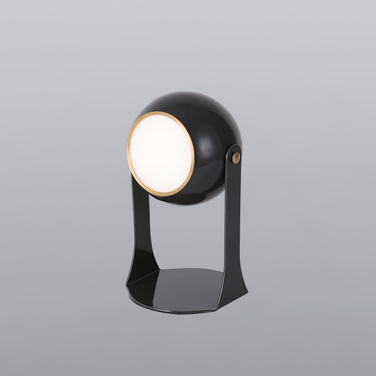 Ulsken minimalistisk bordlampe i akryl