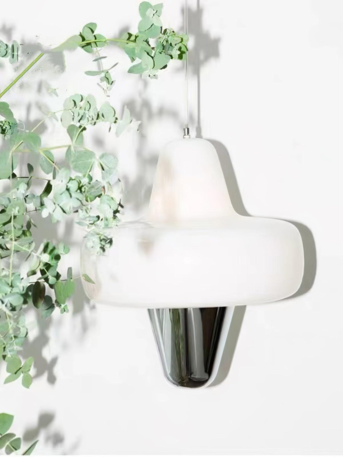 Nuvia minimalistisk pendellampe i glas