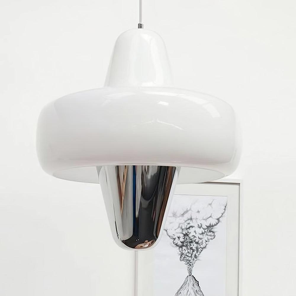 Nuvia minimalistisk pendellampe i glas